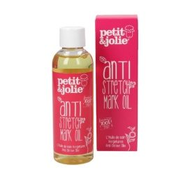 PETIT AND JOLIE 100% natūralus odą drėkinantis ir maitinantis aliejus nuo strijų nėščiosioms, 100 ml