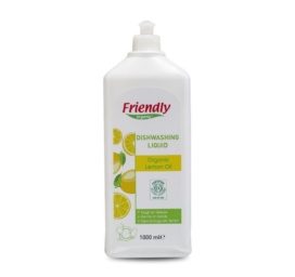 FRIENDLY ORGANIC ekologiškas indų ploviklis su citrinų aliejumi 1000 ml