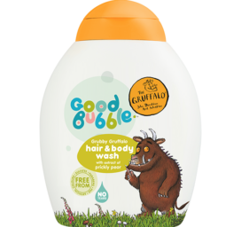GOOD BUBBLE 2in1 drėkinamasis ašarų nesukeliantis šampūnas-dušo želė vaikams su dygliuotosios kriaušės aromatu, 250 ml