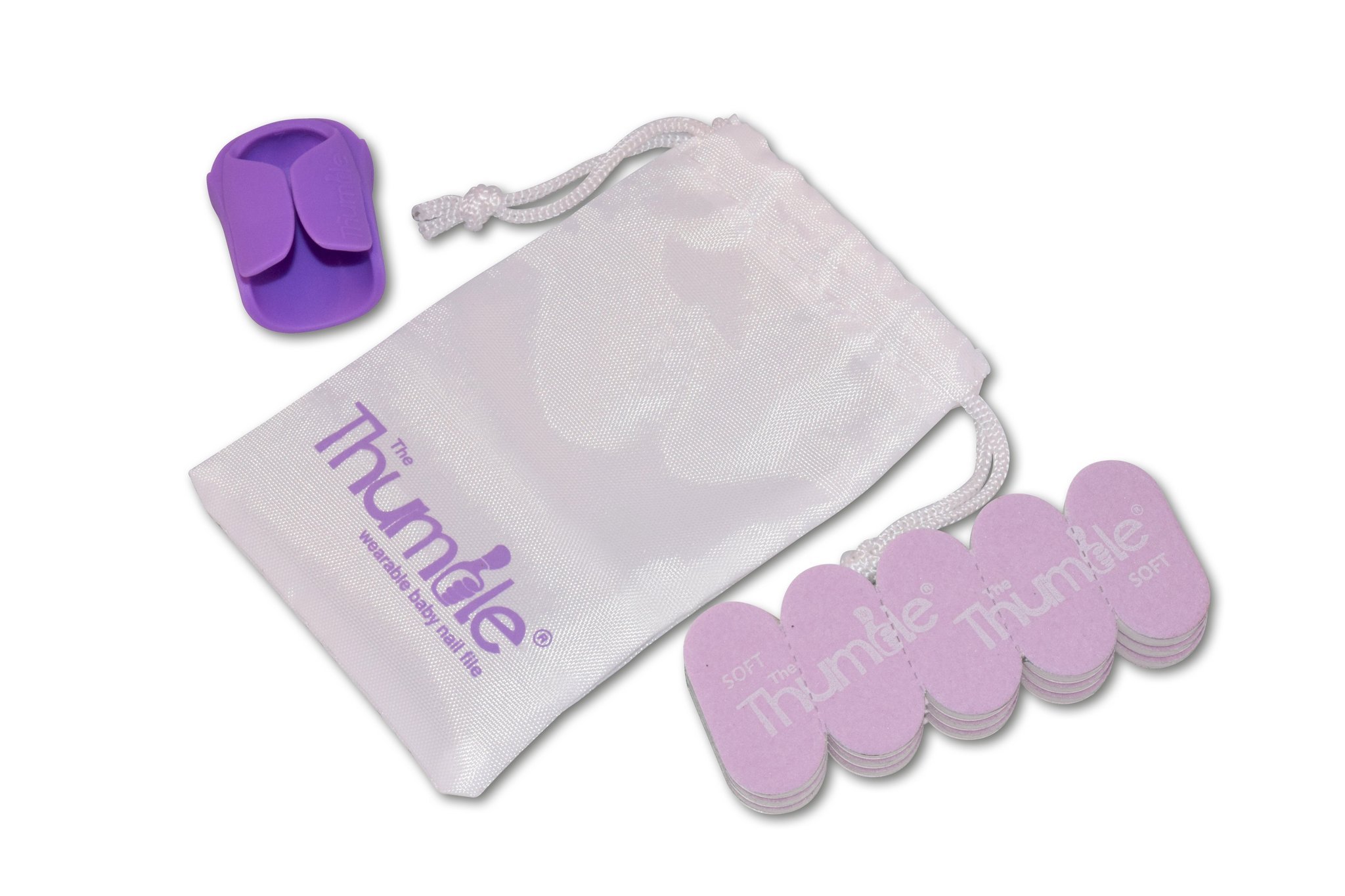 "Thumble" efektyvus ant piršto galiuko pritvirtintas nagų dildelis kūdikiams ir mažiems vaikams - 0-6 mėnesių - Image 4