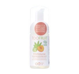 TOOFRUIT organinis vaikams intymios higienos prausimo gelis su prebiotikais, Aloe vera ir persikų ekstraktu, 100 ml