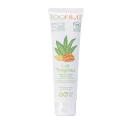 TOOFRUIT Lait Bodydoux ekologiškas drėkinamasis kūno losjonas vaikams su mango aromatu, 150 ml