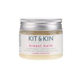 KIT and KIN hipoalerginis natūralus spenelių kremas jautrumui mažinti ir įtrūkimams užkirsti žindymo metu, 50 ml