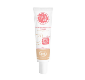 PULPE DE VIE Maitinantis Caresse Veloutee veido kremas su slyvų aliejumi, avižų ekstraktu ir prebiotikais, 40 ml