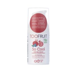 TOOFRUIT So Cool organinis raminantis ir gaivinantis veido kremas vaikams su normali oda ir riebalą, 30 ml