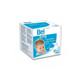 Bel Baby fiziologinis tirpalas akių ir nosies valymui bei naudojimui su inhaliatoriais, 30 vnt.