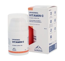 NORDAID lengvai įsisavinamas liposominis vitaminas C purškalo-gelio 1000 mg, 50 ml