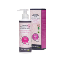 AZETABIO ekologiškas raminantis ir drėkinantis intymios higienos prausiklis kasdieniniam naudojimui, taip pat ir nėštumo metu, 200 ml