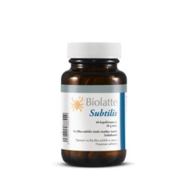 Biolatte Substilis kapsulės kūno atsparumui didinti virusiniu laikotarpiu, 60 vnt.