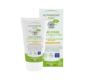 ALPHANOVA BEBE be kvapo ekologiškas maitinamasis apsauginis kremas nuo šalčio, 50 ml