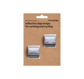 BOOKMAN URBAN VISIBILITY atšvaitas su lipukais, 2 vienetai pakuotėje, spalva BALTA