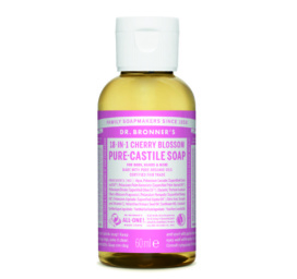 Dr. Bronner's 18-in-1 daugiafunkcinis skystas muilas su vyšnių žiedų kvapu, 60 ml