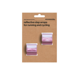 BOOKMAN URBAN VISIBILITY prisegamas atšvaitas, 2 vnt pakuotėje, spalva ROŽINĖ