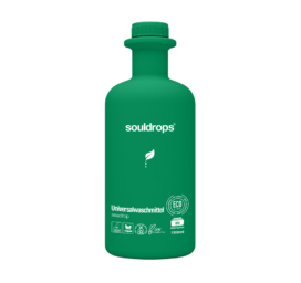SOULDROPS biologiškai skaidus gelis skalbimui su gaivos kvapu spalvotiems ir baltiems audiniams SEADROP, 1300 ml