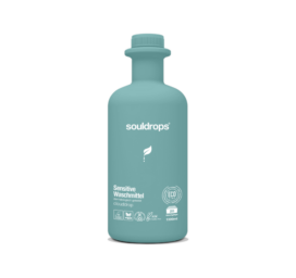 SOULDROPS biologiškai skaidus švelnaus kvapo skalbimo gelis jautriai odai CLOUDDROP, 1300 ml