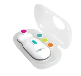 BBLÜV Trimö elektrinis nagų dildiklis su skirtingo dydžio antgaliais kūdikiams ir vaikams nuo 0+ mėnesių