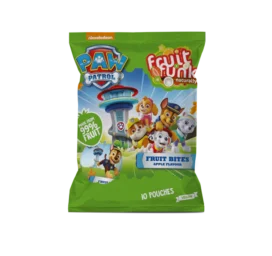 FRUITFUNK Paw Patrol obuolių kąsneliai 10*10g, 10 vnt