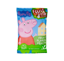 FRUITFUNK Peppa persikų skonio kąsneliai, 16g