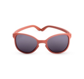 KIETLA Wazz varžtų neturintys ir 100% nesulaužomi saulės akiniai su aukšto lygio 3 kategorijos apsauga vaikams nuo 1 iki 2 metų, atspalvis TERRACOTA