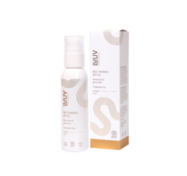 LUUV bekvapis natūralus savaiminio įdegio sausas aliejus ŠVIESUS, 150 ml