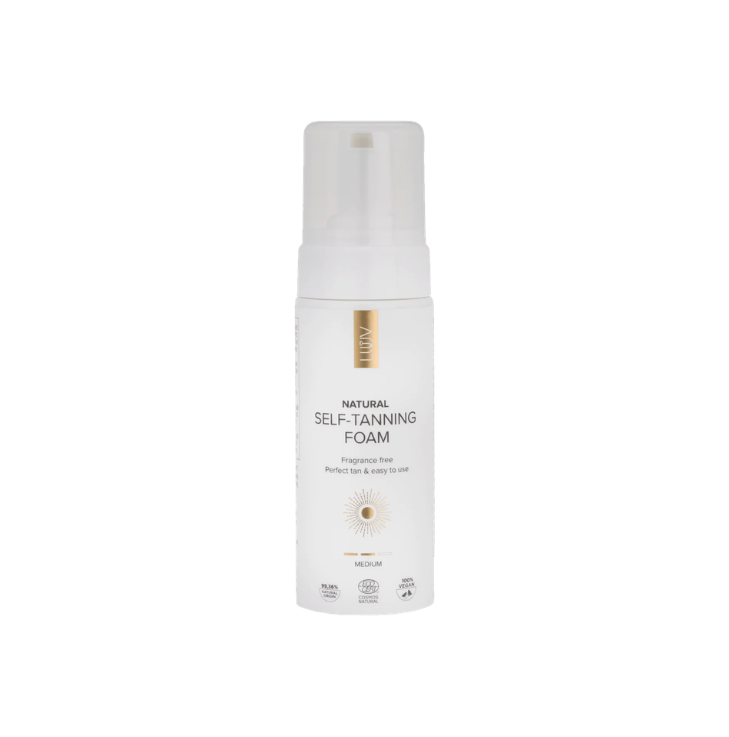 LUUV natūralios savaiminio įdegio putos, MEDIUM atspalvio, 150 ml