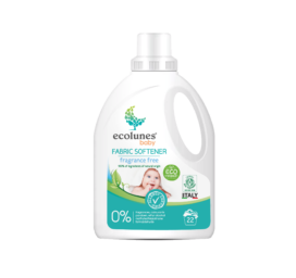 ECOLUNES Friendly Organic bekvapis audinių minkštiklis kūdikiams ir alergiškiems žmonėms, 1000 ml