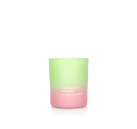JOIK Home & Spa rapsivaigavaha küünal Maasikas & Rabarber, 150 g
