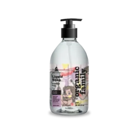 PURENN EVENING FUN natūralus drėkinamasis šeimos skystas muilas su bruknių ir liepos žiedų ekstraktu, 500 ml