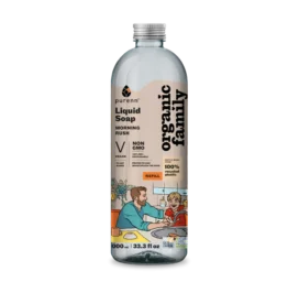 PURENN MORNING RUSH natūralus drėkinamasis skystasis muilas su medetkomis PAPILDYMO PAKUOTĖ, 1000 ml