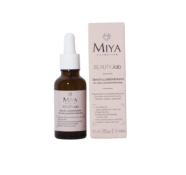 MIYA serumas su prebiotikais ir postbiotikais probleminiai ir į aknę linkusiai odai, 30 ml