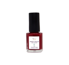 BORN TO BIO 85% natūralus, didelės pigmentacijos nagų lakas, atspalvis CHERRY ROYAL 7.5 mL