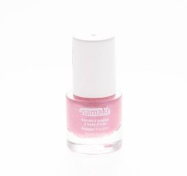 NAMAKI vandens pagrindu pagamintas nušveičiamas nagų lakas vaikams, atspalvis ROŽINĖS BLIZGUČIO, 7,5 ml