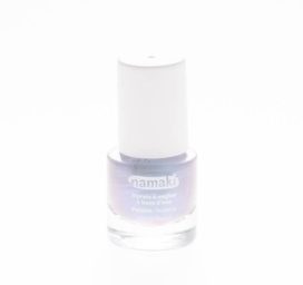 NAMAKI vandens pagrindo nuimamas nagų lakas vaikams, atspalvis SIDABRINĖ MĖLYNA, 7,5 ml