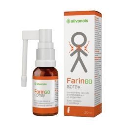 Faringo natūralus aliejaus gerklės purškalas nuo peršalimo, 20 ml