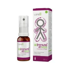 GoImmune juodųjų serbentų skonio purškalas vaikų imunitetui stiprinti, 20ml
