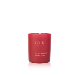 JOIK Home & spa rapsivahast lõhnaküünal Spicy Cranberry, 150 g