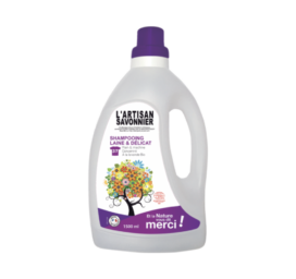 GRAVIER L'artisan Savonnier natūralus ir švelnus levandų skalbimo gelis vilnos audiniams, 1500 ml