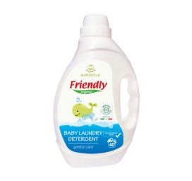 FRIENDLY ORGANIC natūralus skalbinių gelis su Marselio muilo kvapu, 2000 ml