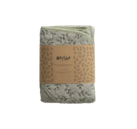 NATRUBA gobtuvas minkštas kilpinis medvilninis vonios rankšluostis, atspalvis Žalia