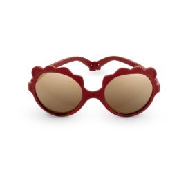 KIETLA be varžtų ir 100% nesulaužomas rėmelis aukštos UVA ir UVB apsaugos poliarizuoti LION akiniai nuo saulės vaikams nuo 1 iki 2 metų, spalva SIENNA