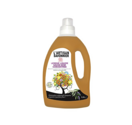 GRAVIER L'artisan Savonnier koncentruotas skalbimo gelis su juodu muilu, 1500 ml