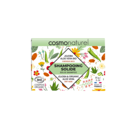 GRAVIER Cosmo Naturel kietasis šampūnas sausiems plaukams su jojobos aliejumi ir alaviju, 85 g