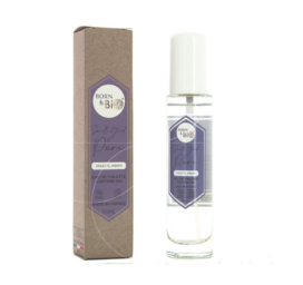 BORN TO BIO natūralus jazminų žiedų kvapo tualetinis vanduo Violetė ir Jazminas, 50 ml