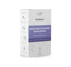 HERBOW skalbimo mašinos valiklis su soda ir muilo riešutais, 200 g