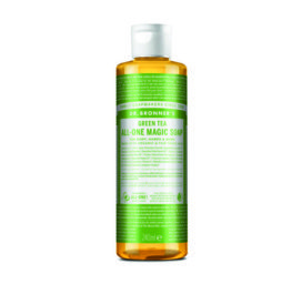 Dr Bronner 18 in1 žaliosios arbatos skystas muilas, 240 ml