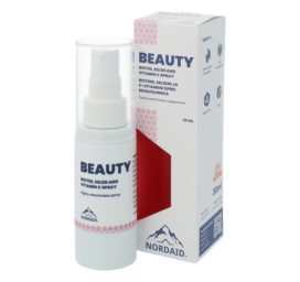 NORDAID BEAUTY biotino, seleno ir vitamino C purškiklis su saldikliu, 30 ml
