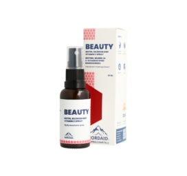 NORDAID BEAUTY biotino, seleno ir vitamino C purškiklis su saldikliu, 30 ml