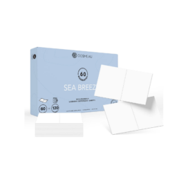 COSMEAU biologiškai skaidžios skalbimo miltelių juostelės Jūrinis vėjas, 60 skalbimų