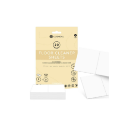 Biologiškai skaidžios COSMEAU gaivų kvapą turinčios grindų valymo juostelės, 20 lapų
