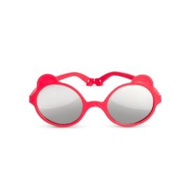KIETLA be varžtų ir 100% nesulaužomas rėmelis kūdikių saulės akiniai vaikams nuo 0 iki 12 mėnesių su UVA ir UVB apsauga, spalva RAUDONA ELYSEE